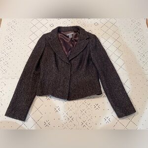 Ann Taylor 82% virgin‎ wool blazer size 6